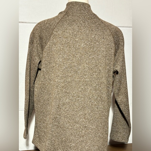 Sonoma men’s 2XB gray long sleeve fleece 3 button collard pullover sweater - Picture 5 of 10